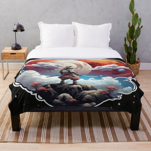 Item preview, Samurai in space contemplating designed and sold by BubblyOcean.