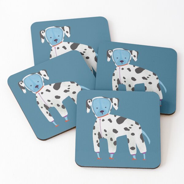 Item preview, Dog in Dalmation Pajamas designed and sold by Kathy Osborne Studio.
