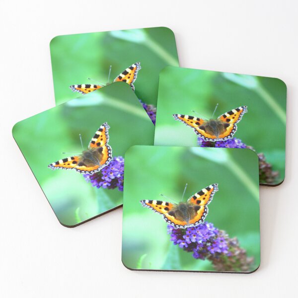Item preview, Small Tortoiseshell Butterfly in the garden designed and sold by MartinPhotos.