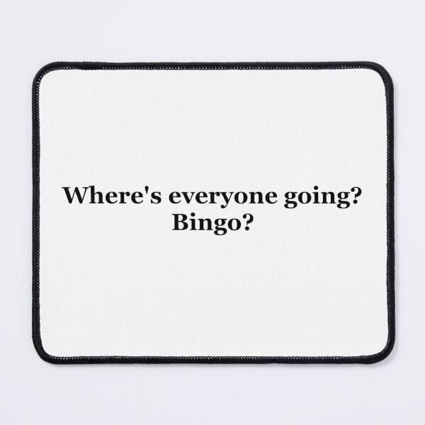 Item preview, Resident Evil - Wheres Everyone Going Bingo Text designed and sold by LCMusho.