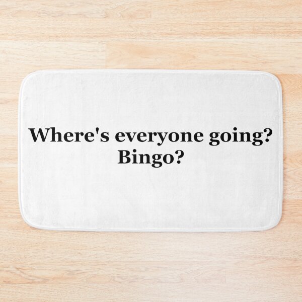 Item preview, Resident Evil - Wheres Everyone Going Bingo Text designed and sold by LCMusho.