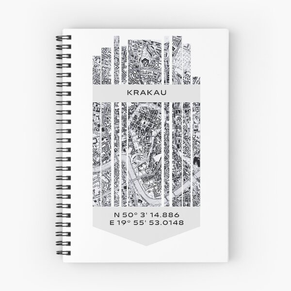 Item preview, POLAND Krakow - Latitude/Longitude designed and sold by ALLesROUNDER.