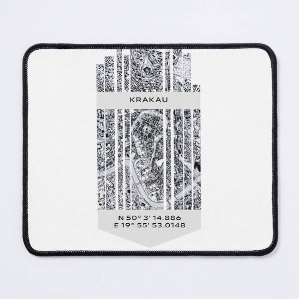Item preview, POLAND Krakow - Latitude/Longitude designed and sold by ALLesROUNDER.
