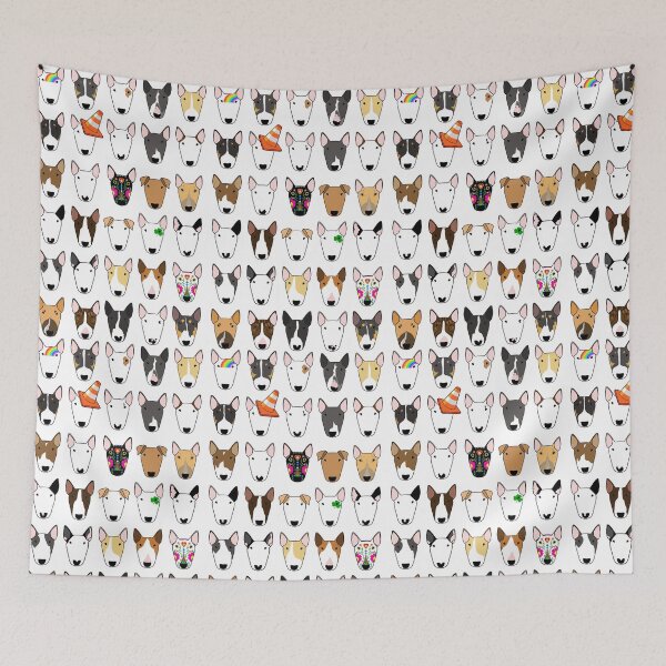 Item preview, Multi Bull Repeat Pattern designed and sold by emilydevineart.