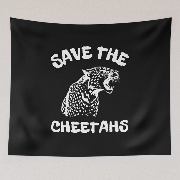 Item preview, save the cheetahs designed and sold by WickyWildLife.
