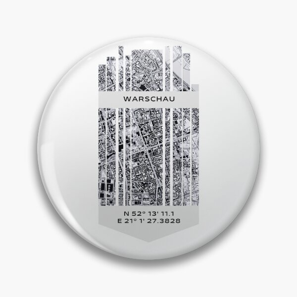 Item preview, POLAND Warsaw - Latitude/Longitude designed and sold by ALLesROUNDER.