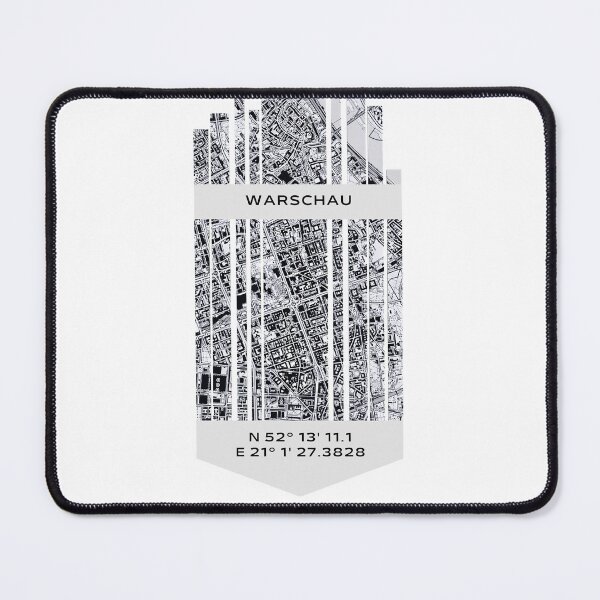 Item preview, POLAND Warsaw - Latitude/Longitude designed and sold by ALLesROUNDER.