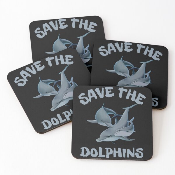 Item preview, save the dolphins  designed and sold by WickyWildLife.