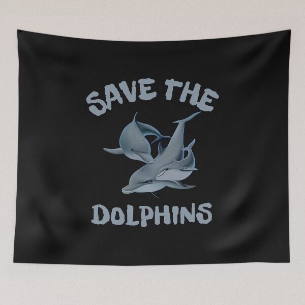 Item preview, save the dolphins  designed and sold by WickyWildLife.