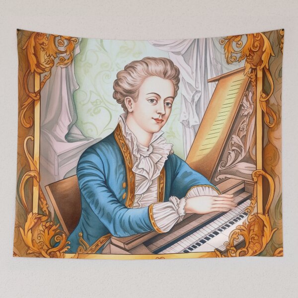 Item preview, Wolfgang Amadeus Mozart designed and sold by ComicsFactory.