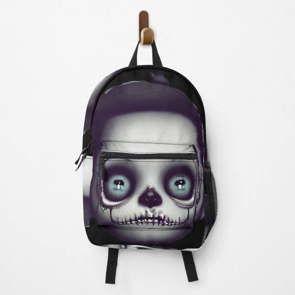 Item preview, Halloween Babysitting - Sugar Skull Baby - Big Blue Eyes designed and sold by WrenDay.
