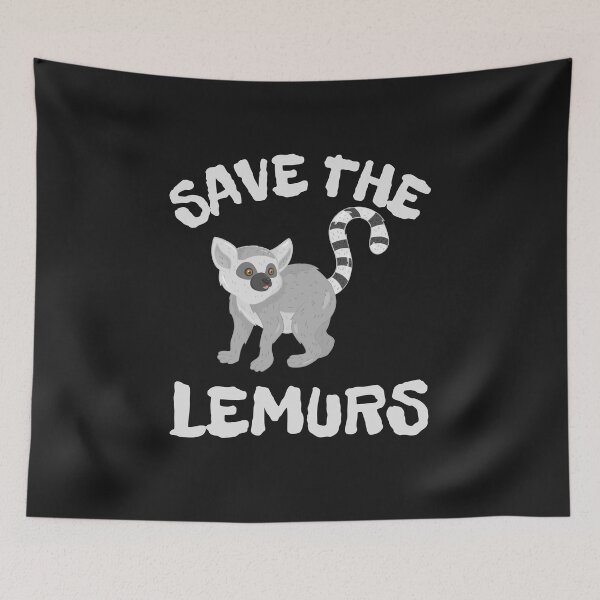 Item preview, Save the lemurs designed and sold by WickyWildLife.