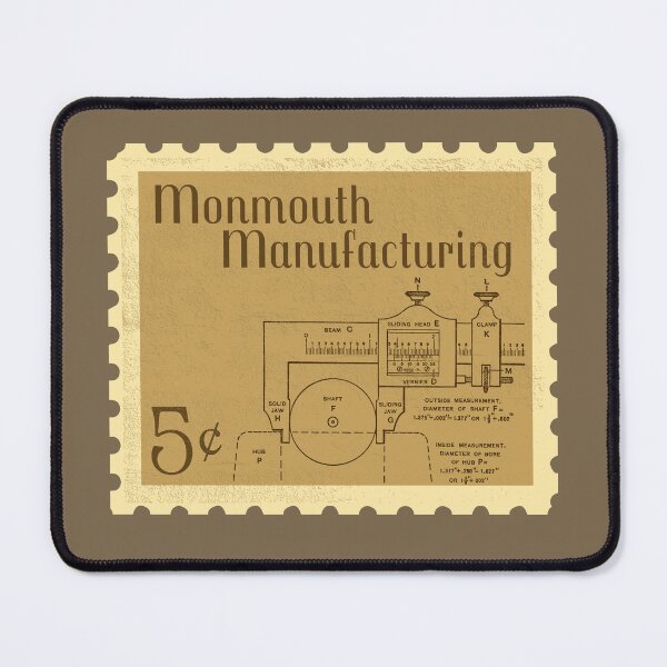 Item preview, Monmouth Manufacturing Stamp designed and sold by RockyCreekArt.