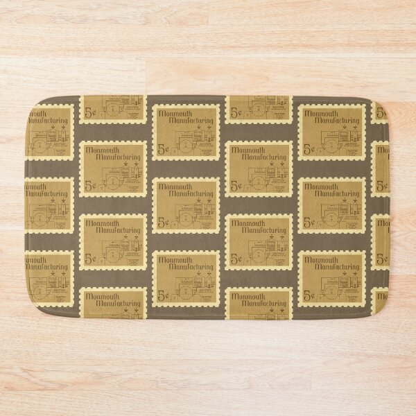 Item preview, Monmouth Manufacturing Stamp designed and sold by RockyCreekArt.