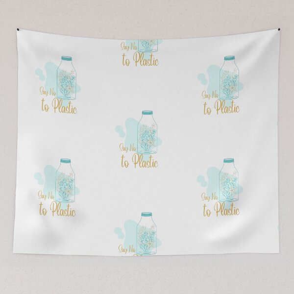 Item preview, Say no to plastic design designed and sold by AlfredSSikula.