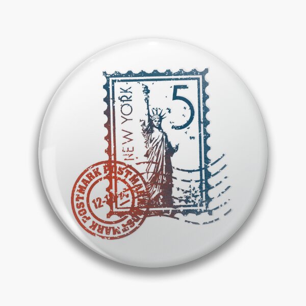 Item preview, Statue of Liberty Stamp  designed and sold by bubbliciousart.