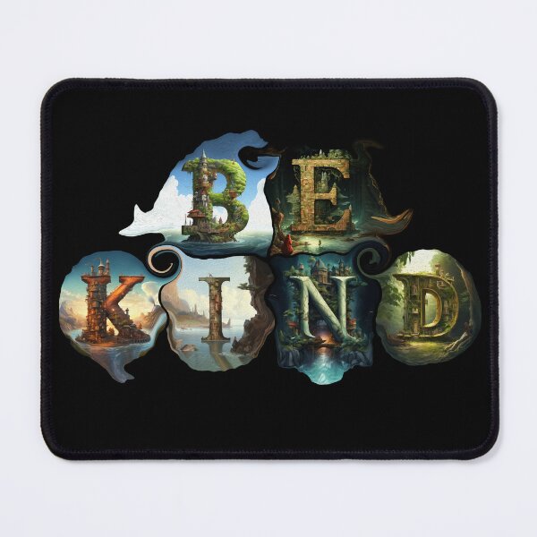 Item preview, Be Kind Melting Letter Paintings designed and sold by jenmountainen.