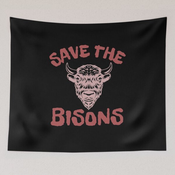 Item preview, Save the bisons designed and sold by WickyWildLife.