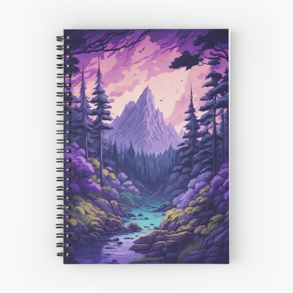 Item preview, Mountain Landscape with River designed and sold by MostaDesigns.