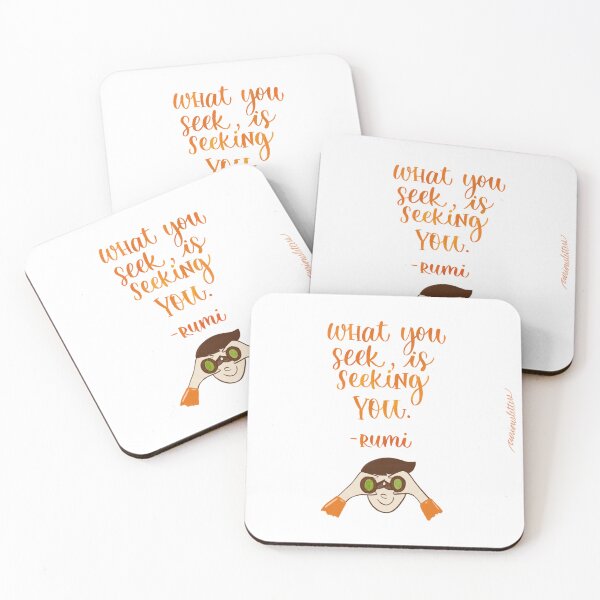 Item preview, What You Seek is Seeking You Rumi designed and sold by CuriousLetters.