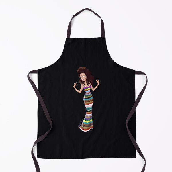 Item preview, Fran Fine Rainbow Stripe Dress designed and sold by xoylmzhwex15.