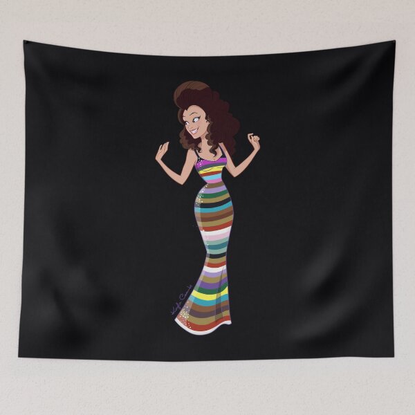 Item preview, Fran Fine Rainbow Stripe Dress 	 	 designed and sold by xoylmzhwex15.