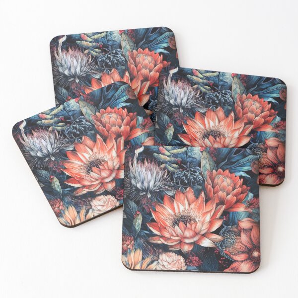 Item preview, Flowers botanical pattern 18 #succulents designed and sold by JBJart.