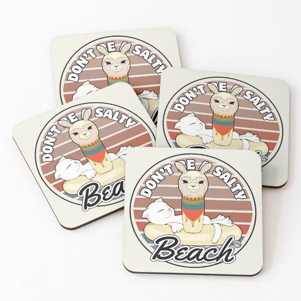 Item preview, Dont Be A Salty Beach Lama designed and sold by ViewerEqualsPhoton.