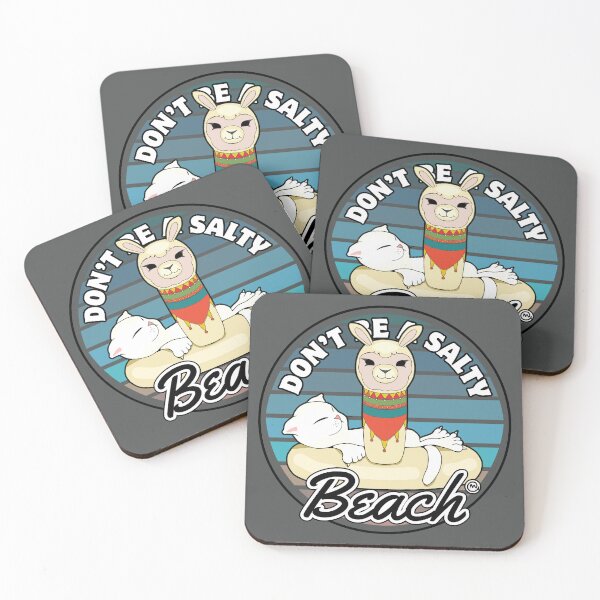 Item preview, Dont Be A Salty Beach Lama designed and sold by ViewerEqualsPhoton.