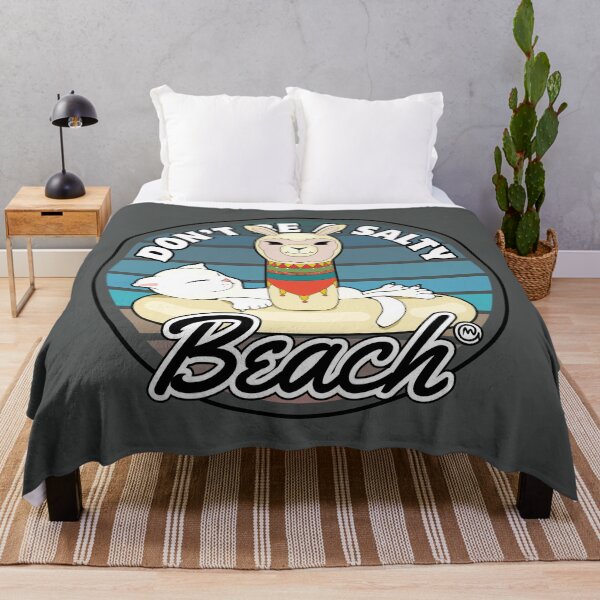 Item preview, Dont Be A Salty Beach Lama designed and sold by ViewerEqualsPhoton.