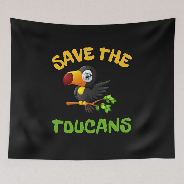 Item preview, Save the toucans  designed and sold by WickyWildLife.