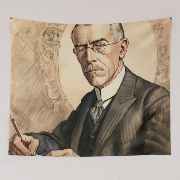 Item preview, Woodrow Wilson designed and sold by ComicsFactory.