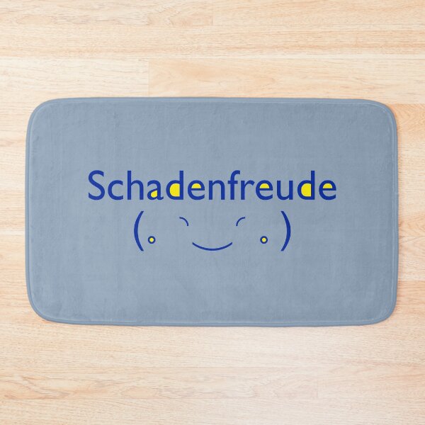 Item preview, Schadenfreude. Nemesis enacted, with a smug face designed and sold by Blacklinesw9.