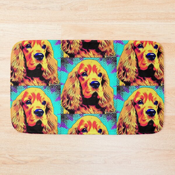 Item preview, Golden Spaniel Pop Art designed and sold by FunnehGacha.