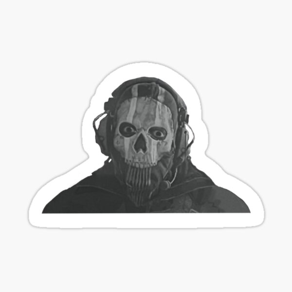 Simon Ghost Riley Sticker for Sale by omaromalakian