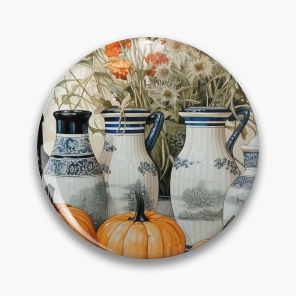 Item preview,  Autumn pumpkin print designed and sold by PaperieJennifer.