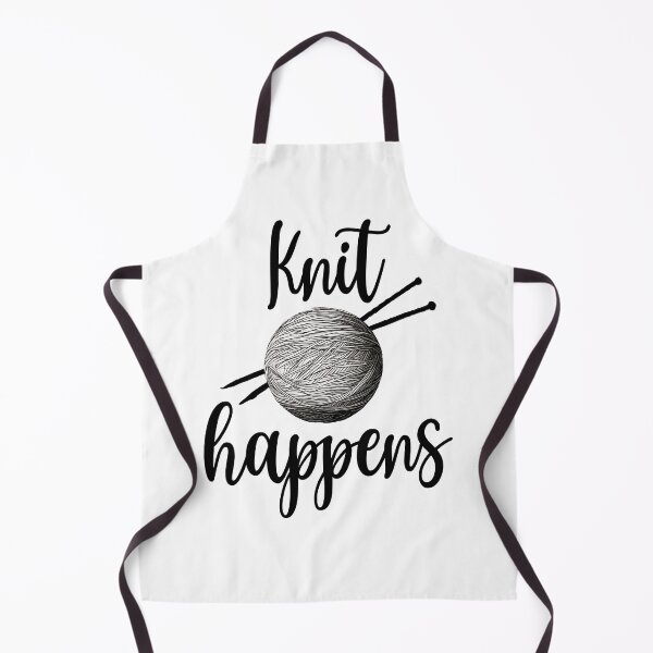 Item preview, Knit happens funny knitting designed and sold by Doooriginals.
