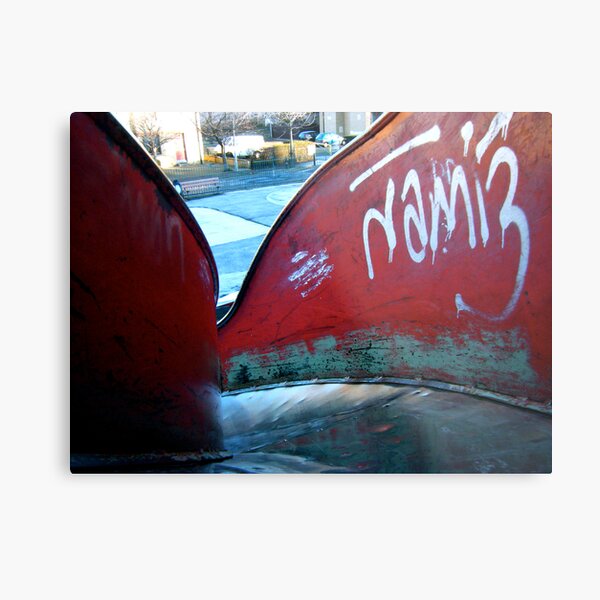Here We Go! Metal Print