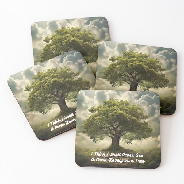 Item preview, “I Think I Shall Never See A Poem Lovely as a Tree” designed and sold by Myra365Art.