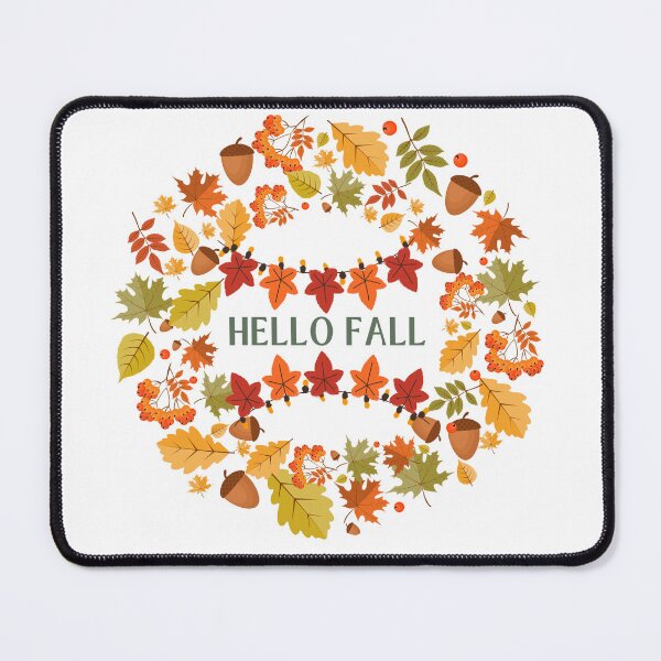 Item preview, 'Hello fall" the perfect start to Fall designed and sold by Acorn-Studio.