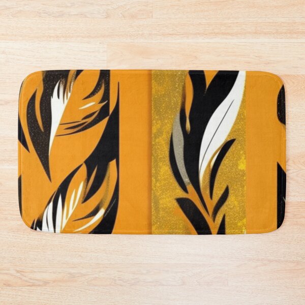 Item preview, Feather abstract sundial black  designed and sold by Roxburylane.
