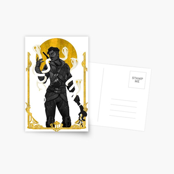 Serpent Kiss Postcard