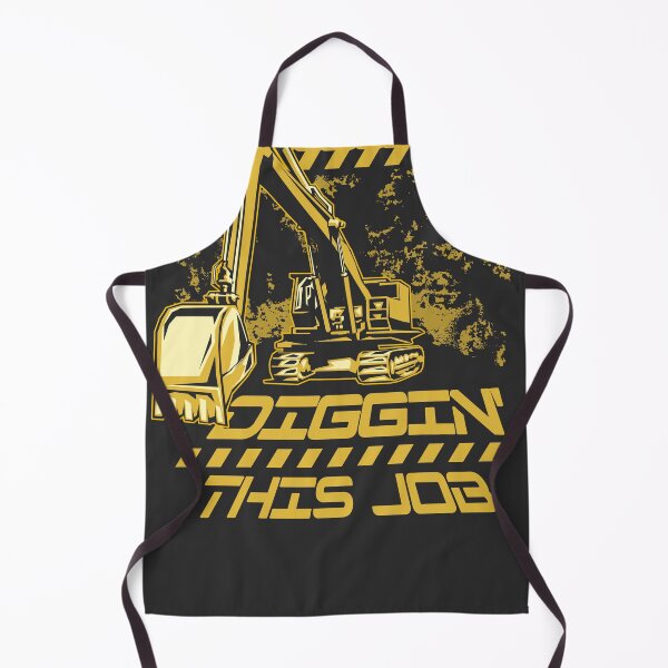 Item preview, Excavator Diggin' This Job designed and sold by No1Equestrian.
