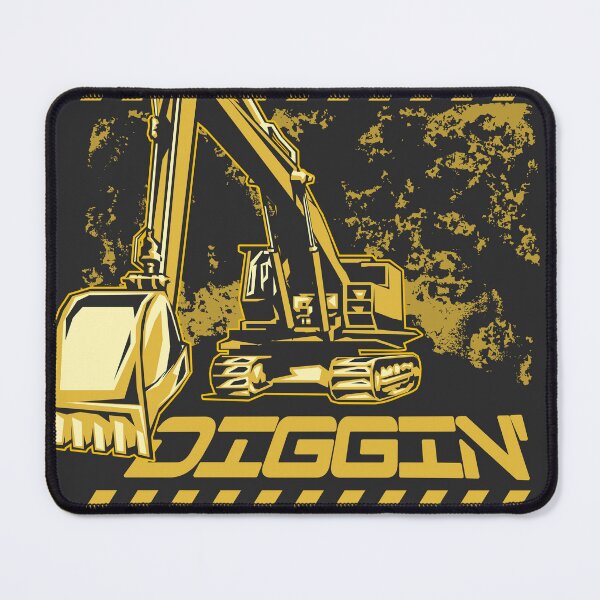 Item preview, Excavator Diggin' This Job designed and sold by No1Equestrian.