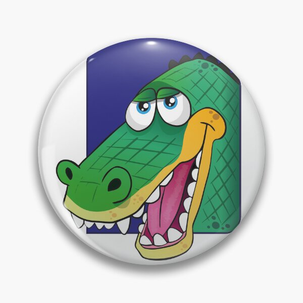 Item preview, happy crocodile designed and sold by ArtisticVsion.