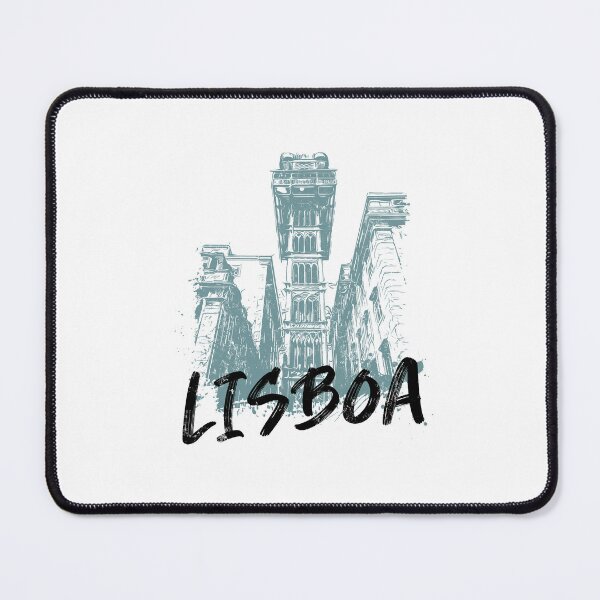 Item preview, Lisbon Santa Justa Elevator Illustration | Iconic Landmark Art designed and sold by Lemomo-artworks.