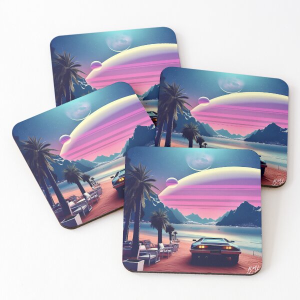 Item preview, Synthwave vacation designed and sold by LynchDesigned.