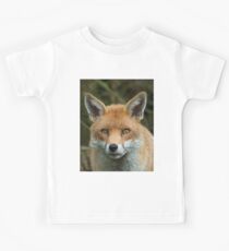 Red Fox portrait Kids Tee