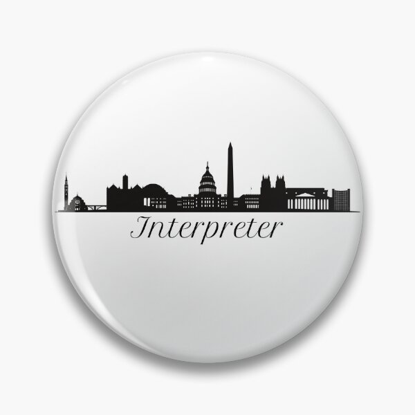 Item preview, Washington DC Skyline Interpreter Art designed and sold by Neeshki.