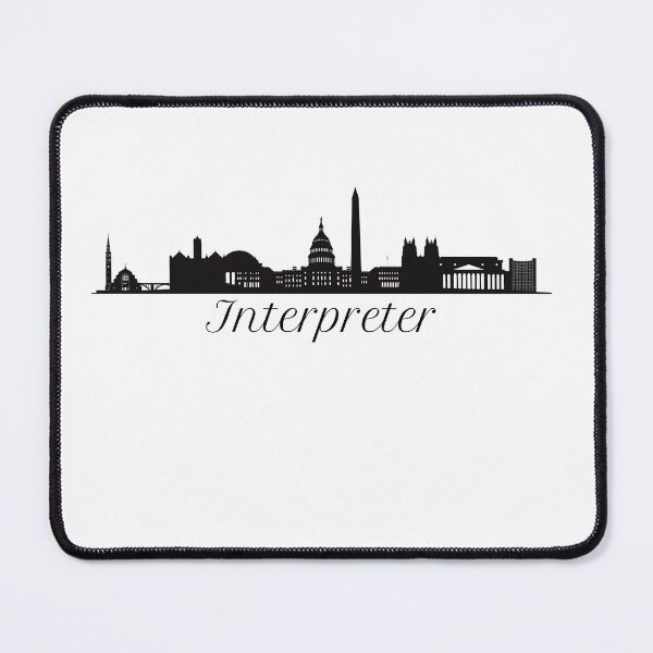 Item preview, Washington DC Skyline Interpreter Art designed and sold by Neeshki.